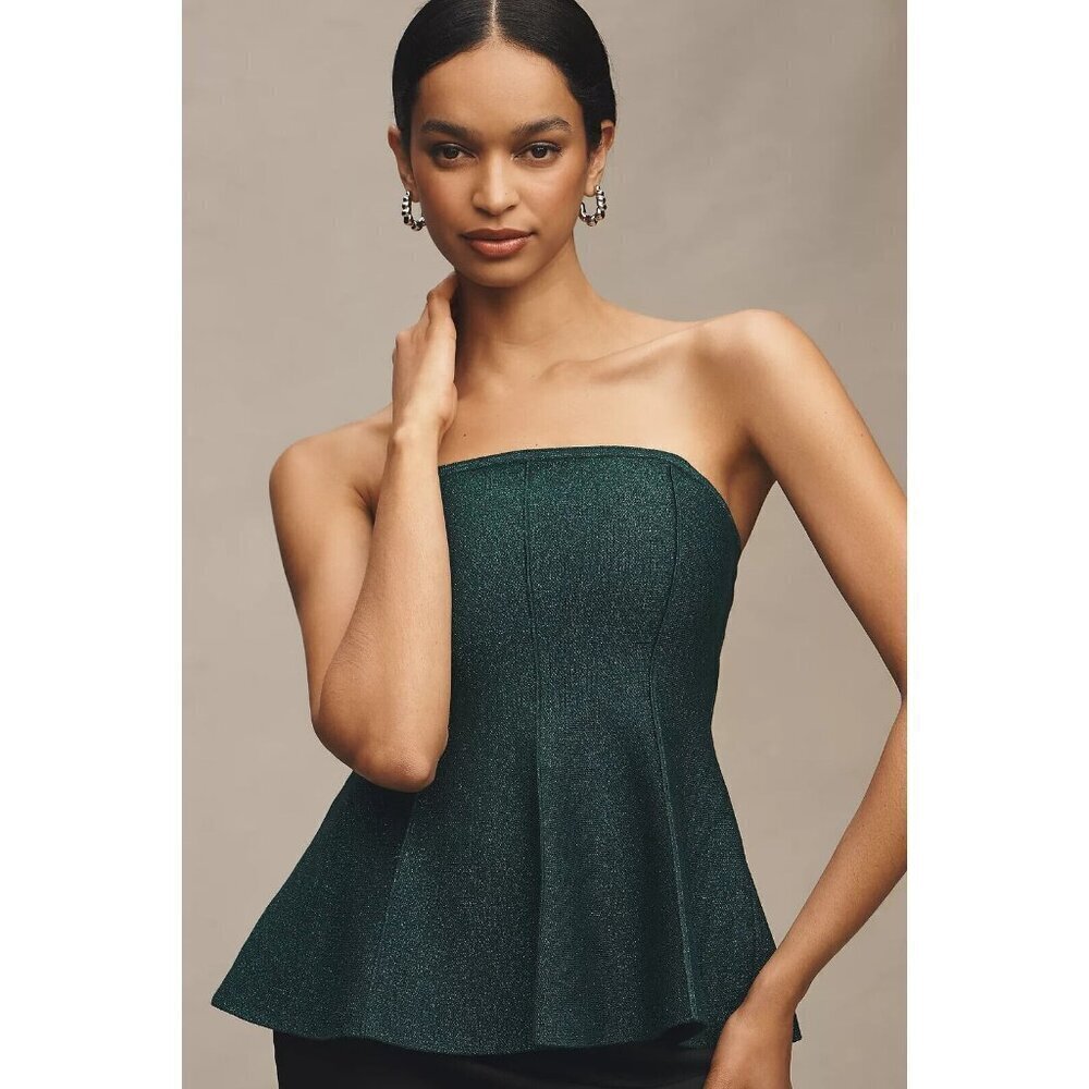 Anthropologie Pilcro Hourglass Sparkly Knit Tank Top XL ***NO STRAPS***
